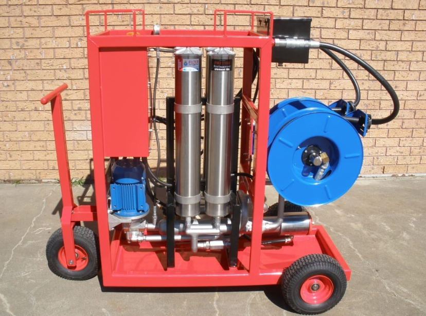Hydraulic oil filtration systems