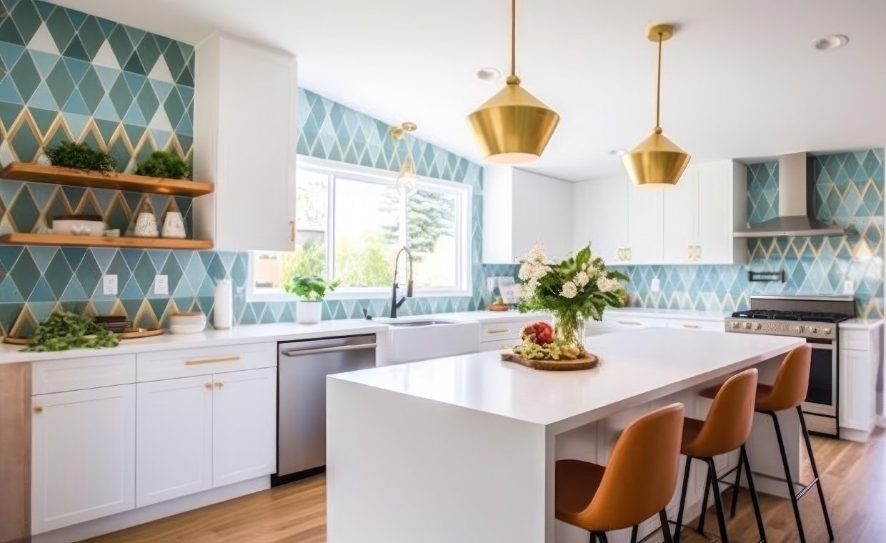 Kitchen Wallpaper Ideas to Add Personality and Warmth to Your Cooking Space
